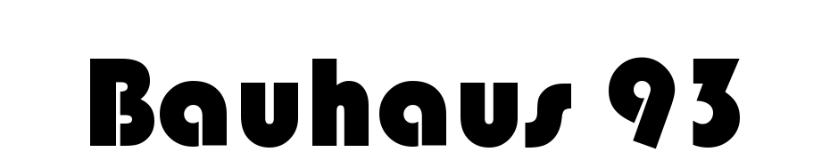 Bauhaus 93 Font Download Free